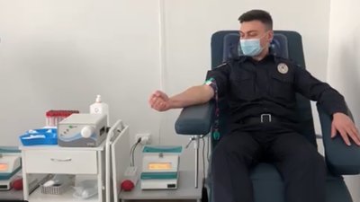 Прикарпатські ювенали здали кров для онкохворих дітей