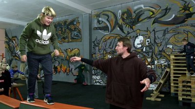 У Рівному чемпіон світу з паркуру провів майстерклас для дітей