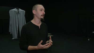 Театральний режисер вистави "Васьок "Go!" Борис Кривець, 22 вересня 2023 Театральний режисер вистави "Васьок "Go!" Борис Кривець, 22 вересня 2023