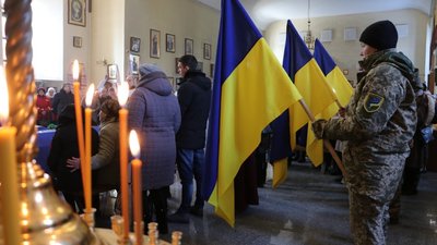 У Полтаві 22 лютого попрощались із чотирма воїнами