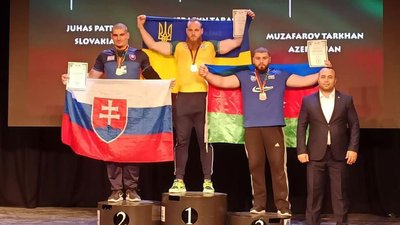 Троє львів'ян здобули золото на чемпіонаті Європи з армспорту