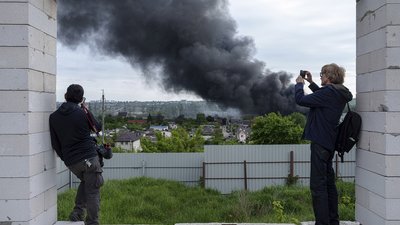 Наслідки ракетного удару по Харкову