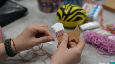 Херсон, майстерклас, нитяні пташки
