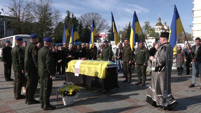 У Рівному попрощалися з добровольцем Василем Кректуном