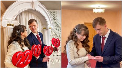 Найбільша кількість шлюбів за день з початку року. У Краматорську одружилися 15 пар