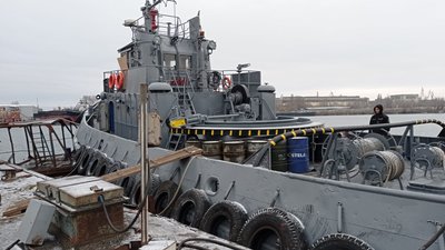 Ремонт буксира "Яни Капу", який був у полоні РФ, завершили Ремонт буксира "Яни Капу", який був у полоні РФ, завершили