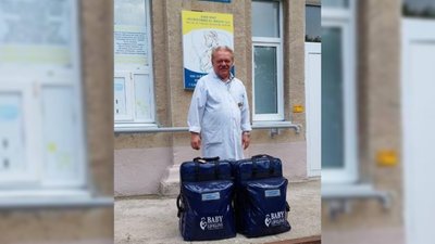 Миколаївські лікарні отримали 20 наборів акушерських сумок