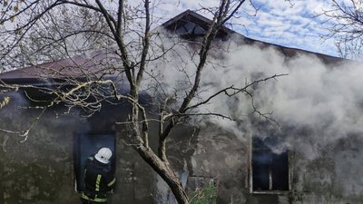 Пожежа у селі Дубова