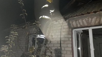 На Херсонщині горів житловий будинок