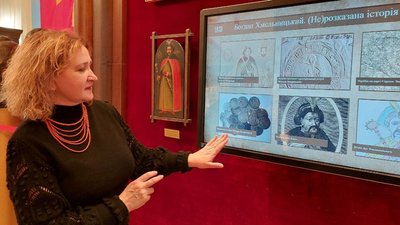 У музеї на Черкащині візуалізували образ Богдана Хмельницького