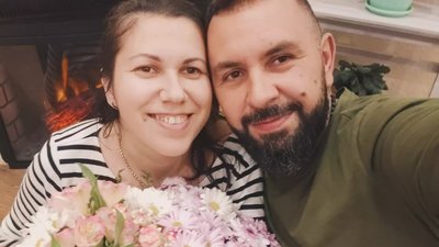 Яна із чоловіком Олександром
