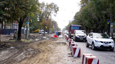 Ремонт вулиці Головної у Чернівцях