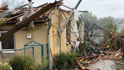 Унаслідок російського обстрілу було пошкоджено два житлові будинки