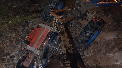 На Одещині водій мотоблока зіткнувся з поїздом