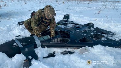 Бойову частину російського БпЛА знешкодили вибухотехніки у Чернігівському районі 