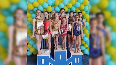 Миколаївські гімнастки на Відкритих змаганнях 