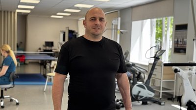 Павло Донченко у центрі "Незламні"