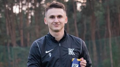 Охтирчанин взяв участь у благодійному футбольному матчі