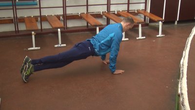 Легкоатлет-переселенець з Луганщини тренується двічі на день Легкоатлет-переселенець з Луганщини тренується двічі на день