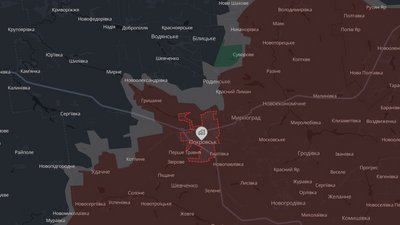 Лінія фронту станом на 19 травня