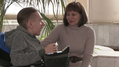 "Хочеться бути у футболі": як студент зі спінальний м'язовою атрофією навчається у виші Харкова "Хочеться бути у футболі": як студент зі спінальний м'язовою атрофією навчається у виші Харкова