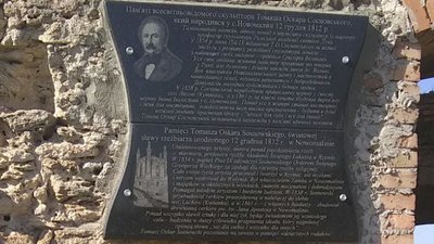 На Рівненщині відкрили меморіальну дошку скульптору Томашу Оскару Сосновському