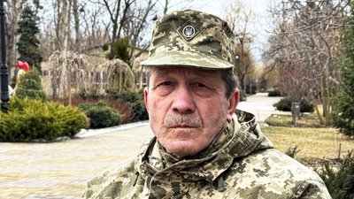 Звільнений з полону військовослужбовець Валентин Пономарьов