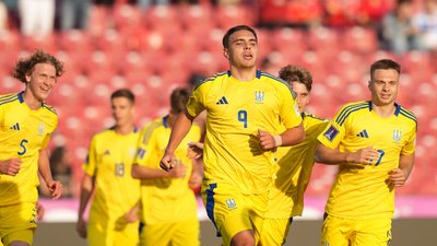 Збірна України U20 з футболу в матчі проти Парагваю на ЧС-2025