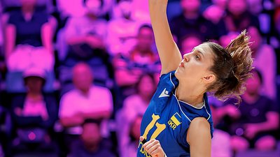 Українська волейболістка Вікторія Даньчак