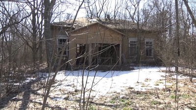 Школа, яку з часом переробили у сільський клуб.