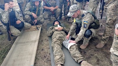 Як готують бійців добровольчого формування територіальної оборони Сумщини. Репортаж
