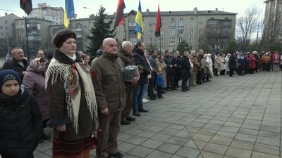 В Івано-Франківську відзначили 115 річницю від дня народження Степана Бандери В Івано-Франківську відзначили 115 річницю від дня народження Степана Бандери