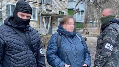 колаборантка з ізюма