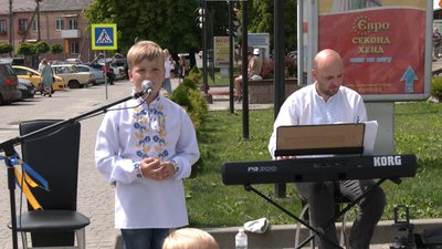 Юрій Напора з батьком Назаром Юрій Напора з батьком Назаром