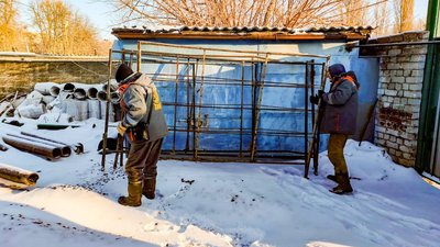 Частини викраденої в Харкові огорожі