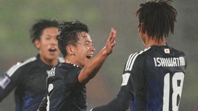 Збірна Японії U20 з футболу, що пройшла у фінал, перемігши в усіх матчах групового етапу