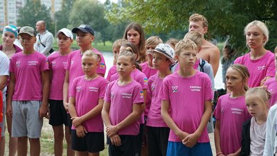 У Сумах відбувся чемпіонат міста з плавання на відкритій воді