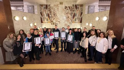 В Харківському метрополітені зафіксували світовий рекорд