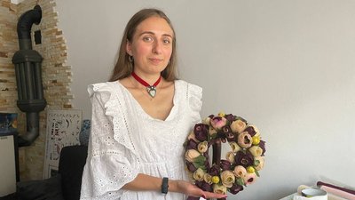 Віта Перфецька-Білоус, мисткиня з Бережан Віта Перфецька-Білоус, мисткиня з Бережан