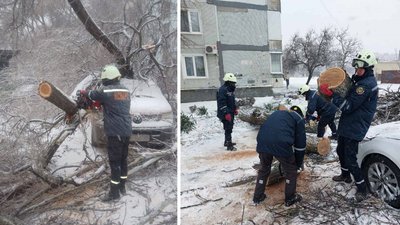 У Запоріжжі продовжують усувати наслідки негоди