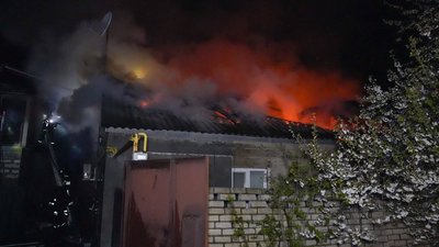 атака РФ на Одесу 16 квітня 2025 рік, ДСНС, пожежа