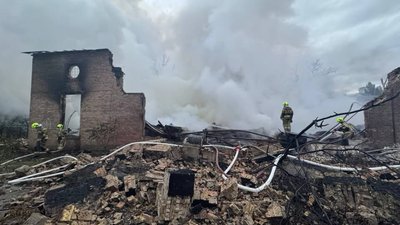 Кіностудія Довженка після обстрілу 15 червня
