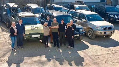 Автомобілі, дрони та радіостанції: у Львові норвезькі волонтери передали допомогу ЗСУ