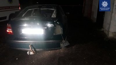 Саморобна вибухівка розірвалася у салоні авто у Черкасах