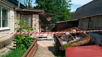 На Полтавщині стався вибух біля житлового будинку