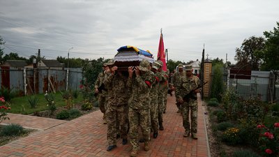У Сумах попрощалися з військовослужбовцем Андрієм Ординцем