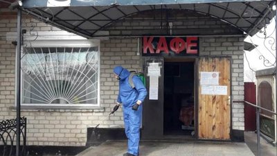 На Херсонщині за добу рятувальники продезінфікували 151 об'єкт соціальної сфери