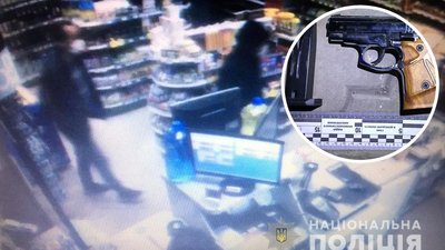 На Донеччині затримали чоловіків, що в масках та з пістолетом напали на заправку