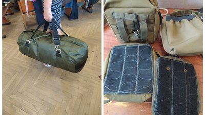Плитоноски, наколінники, баули. Майстрині з Новомиргорода шиють амуніцію для бійців Плитоноски, наколінники, баули. Майстрині з Новомиргорода шиють амуніцію для бійців