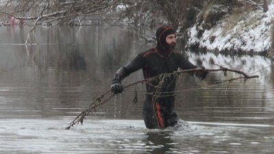 У Франківську надзвичайники обстежили місця для купання на Водохреще У Франківську надзвичайники обстежили місця для купання на Водохреще